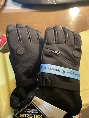 NWT Volcom Service Gore-Tex Glove - Womens Size Small Black - MSRP $130 • $99.99