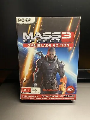 Mass Effect 3 Omniblade Edition PC Exclusive To Eb Games • $40