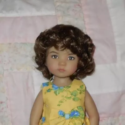 Monique BRITTANY Doll Wig SZ 7/8 LIGHT BROWN Short Lose Short Curls Full Cap NWT • $14.99