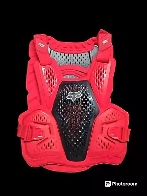 Fox Raceframe Impact Chest Protector S/m Small Medium Red/black Downhill Bike  • $79.99