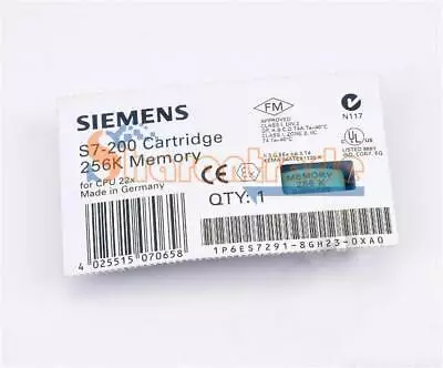 1PC New Siemens 6ES7291-8GH23-0XA0 S7-200 256KB Memory Card • $141.39