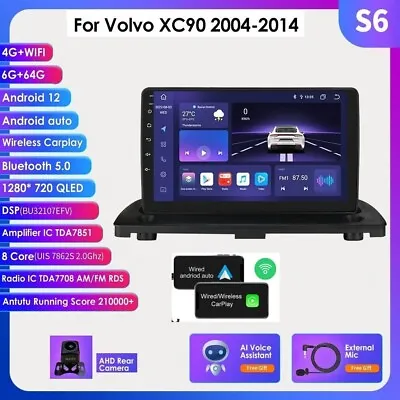 For Volvo XC90 2004-2014 9  Android 6+64G CarPlay Radio Stereo GPS Navi WiFi DSP • $269.99