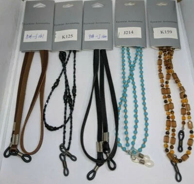 $6.99 • Buy 1PC Colorful Sunglasses Strap Eyeglass Chain Reading Glasses Holder Neck Cord