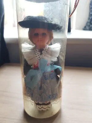 Doll National Costume In Plastic Tube Country? Eyes Open / Close • £4.99