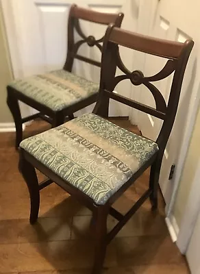 2 VTG Mid-Century Hart Furniture Co. Art Deco Chairs. Cherry Wood. • $135
