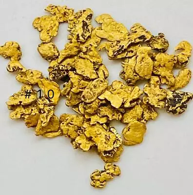 GOLD NUGGETS 3+ GRAMS Alaska Natural Placer #10 Screen Mammoth Creek • $239.95