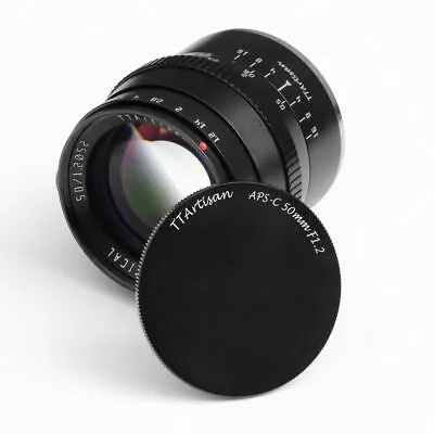 TTartisan 50mm F1.2 Large Aperture Manual Lens For MFT M43 GH5 E-M10 II Camera • $89.99