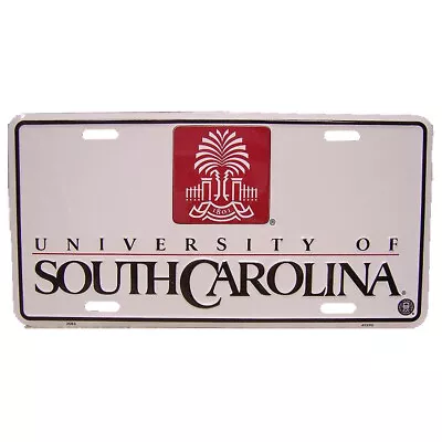 NCAA Aluminum License Plate South Carolina Gamecocks College Tag NEW • $15.59