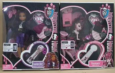 RARE! Monster High Sweet 1600 Draculaura And Clawdeen • $345