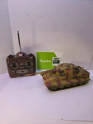 Vintage Hobbico 1:16? German King Tiger (Henschel) RC Tank. Working Read Info  • $69.99