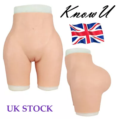 KnowU Silicone Panty Camel Toe Underwear Panty Plump Hips Crossdresser Trans • £90