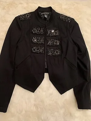 INC Petite Ladies Black Ring Master Jacket • $7.99