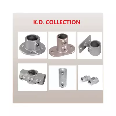 £1.40 • Buy Galvanised Key Clamp Handrailing System Pipe Fittings (101-173)