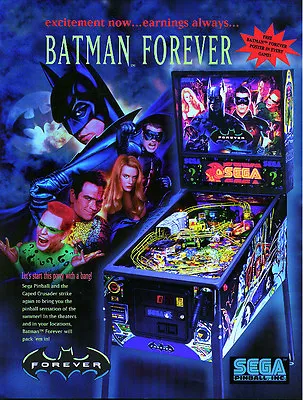 Pinball ROM CPU And DISPLAY SET (3 Chips) Sega Batman Forever • $32.95
