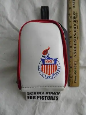 1972 Munich Olympic Games Zippered Camera Bag • $24.99