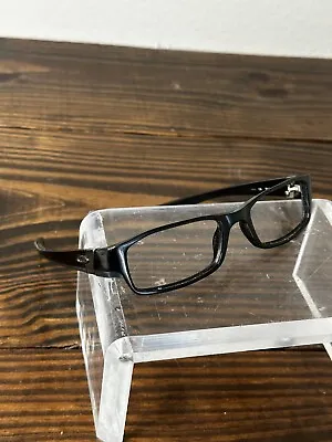 Oakley Gasket Unisex Polished Black Full Rim Rectangular Eyeglasses Frame 136 • $34.99