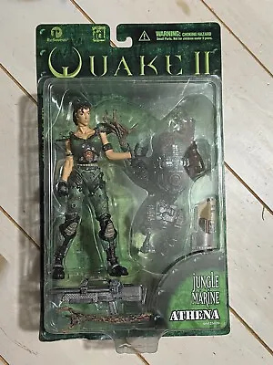 Quake II Jungle Marine Athena Action Figure 1998 ReSaurus • $15