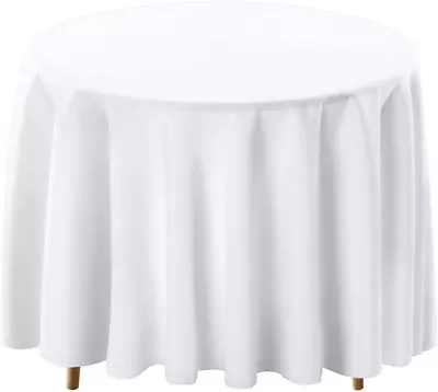 Tablecloth 120 Inch Round Polyester Table Cloth For Weddings Banquets • $18.99