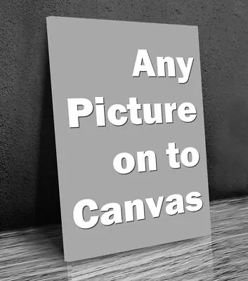 £14.99 • Buy Any Picture Onto Canvas Print Art Wall Framed Or Print Only