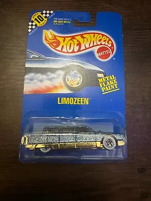 Hot Wheels Limozeen Metal Flake Paint #174 MOC 1990 Release Vintage BRAND NEW • $7.95