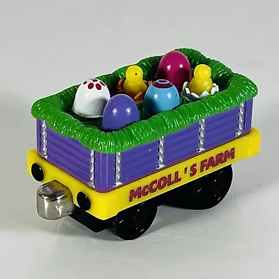 Happy Easter Egg Car Thomas The Train Diecast Metal Rare McColls Farm Take Play • $18.95