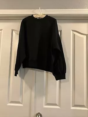 DIVIDED By H&M Women's Black Sweatshrt Size Small Pullover • $10.50