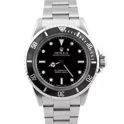 Vintage 1968 Rolex Submariner 1.7x Stainless Steel 40mm Automatic Watch 5513 • $8993.59