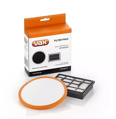 GENUINE Vax VCP6BFLT Vacuum Filter Pack For Vax Power 6 VCP6B200 VX71 VX73 VX38 • $37.99