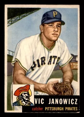 1953 Topps Baseball #222 Vic Janowicz VG *h1 • $40