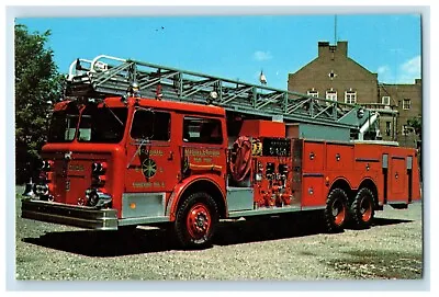 Maryland Fire & Rescue Aerial Ladder Truck Pumper Middletown NY Vintage Postcard • $14.98