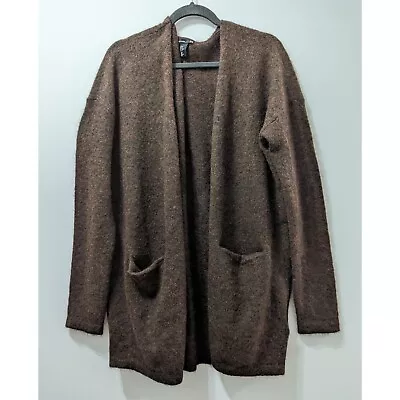 H&M Mohair Wool Blend Long Cardigan With Pockets Size M • $69.99