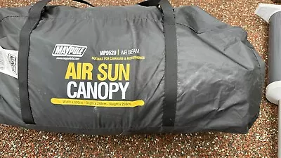 Maypole Air Frame Inflatable Sun Canopy Awning For Caravans Motorhome • £180