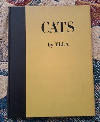 1956. Cats By Ylla. Vintage Hardcover Book. Photography.  • $10.50