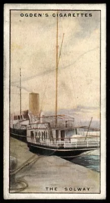 Tobacco Card Ogdens YACHTS & MOTOR BOATS 1930 The Solway #40 • £2