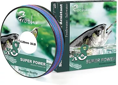 8 Strands Braided Lines 300M /500M/ 1000M Strong PE Superbraid Line 0.1-0.3mm • $15.99