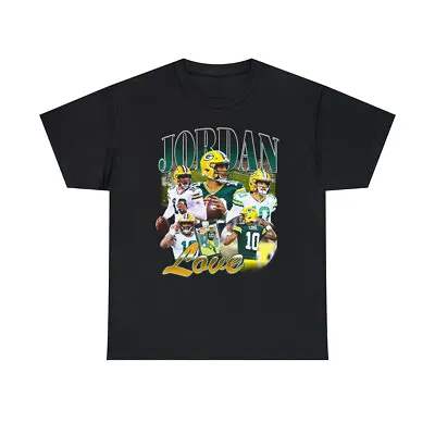 Jordan Love Vintage Packers Football Shirt S M L XL XXL XXXL • $32.73