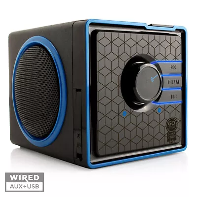 GOgroove SonaVERSE BX Portable Speaker With USB Drive MP3 Playback & 3.5mm AUX • $29.99