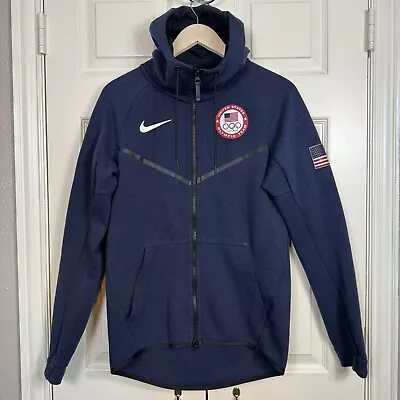 Nike Tech Fleece Team USA Olympic Hoodie 2016 Men’s Rare Sz Small S Limited Ed. • $99