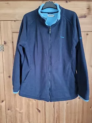 Women's Craghoppers Zipped Fleece Jacket. Size 18 • £5.99