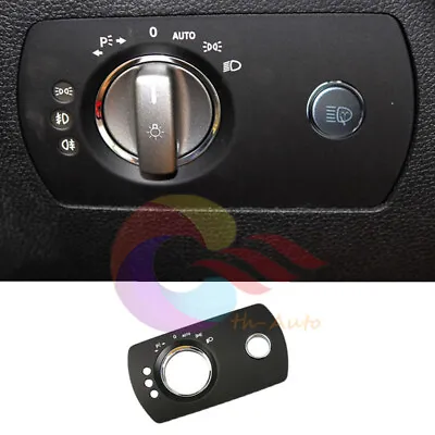 For Mercedes W171 R171 SLK 04-10 Headlight Control Switch Panel 4-Hole Black • $60.52