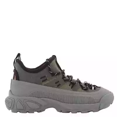 Burberry Kids Moss Green Mini Arthur Knitted Low-Top Sneakers • $108