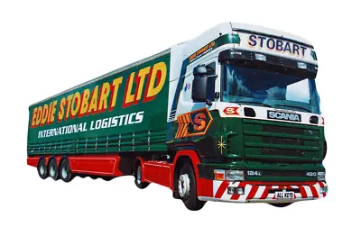 Eddie Stobart Magnet - Eddie Stobart Gift - Eddie Stobart Lorries - Green • £2.75