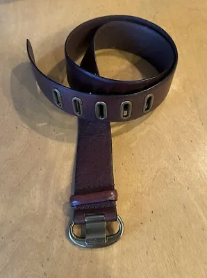 Michael Kors Brown Leather Belt - Size Medium • $25