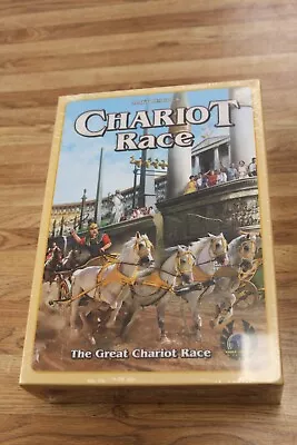 New Matt Leacock Chariot Race Board Game Eagle Gryphon Games Wooden Meeples • $30