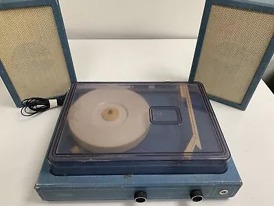 Vtg SEARS Kids Record Player Stereo Speakers Retro Cool Turntable Vinyl LP Child • $99.99