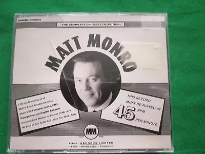 Matt Monro - The Complete Singles Collection  - Emi -  5 Cd Set • £14.99