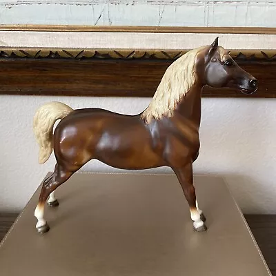 VTG BREYER HORSE #858 SHOW STANCE STRETCHED VERMONT MORGAN Made 1992-1993 In USA • $26.39