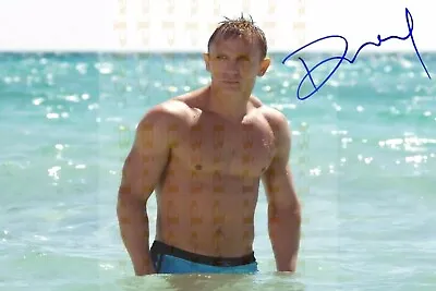 DANIEL CRAIG  JAMES BOND 007 Beautiful Ready To Frame 7X5 Signed Photo. • £5.99