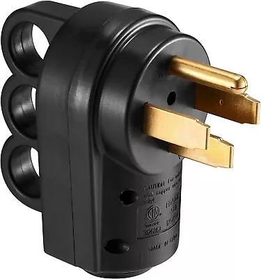 50AMP RV Replacement Male Plug With Easy Unplug Design ETL Certified Automotive • $22.95