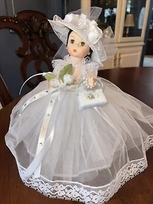 Madame Alexander 8  Doll “Diamond And Pearls Bride” OOAK • $44.50